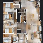 Apartamento Luxurioeses Penthouse In Modern Hochwertig