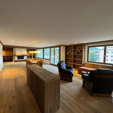 Luxurioeses Penthouse In Modern Hochwertig Davos