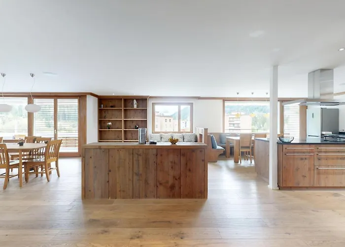 Apartamento Luxurioeses Penthouse In Modern Hochwertig Davos