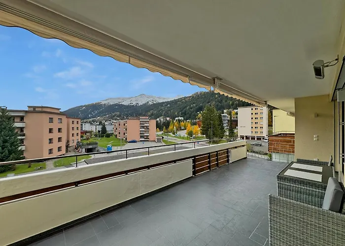 Apartamento Luxurioeses Penthouse In Modern Hochwertig Davos